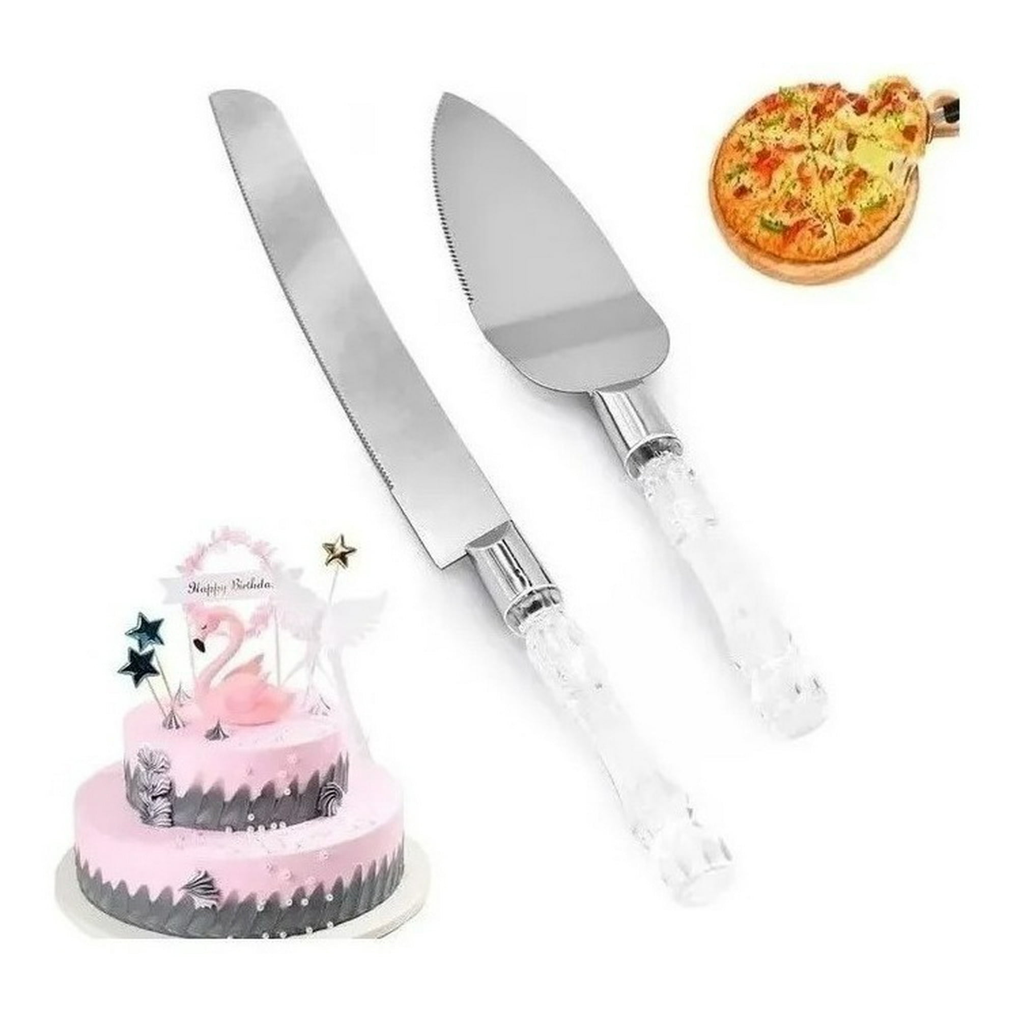 Genérico - Set Cuchillos Cocina Cuchillo Y Servidor Tortas Tartas Pie