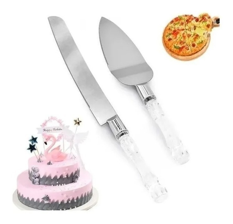 Genérico - Set Cuchillos Cocina Cuchillo Y Servidor Tortas Tartas Pie