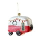 thumbnail image 1 of Adorno Colgante Navideño Para Colgar En La Habitación, Sala De Estar, Jardín, 10,5 X 8 Cm, Coche Rojo Y Blanco, 1 of 3