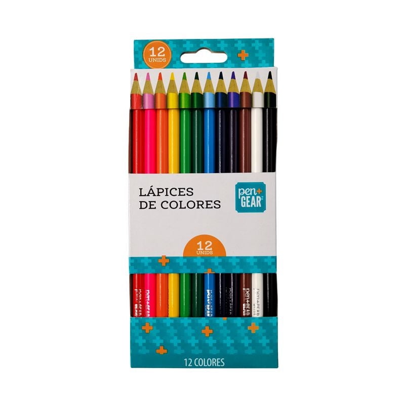 Lápices De Colores 12 Unidades Pen&Gear