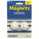 thumbnail image 1 of Ganchos de almacenamiento Master Magnetics 07291, 2 unidades, 3 cm, color blanco, 1 of 2