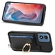 thumbnail image 4 of Funda Magnética Para Motorola Moto G Play 2024 4g Con Billetera Y Anillo Protector Resistente Negro, 4 of 5