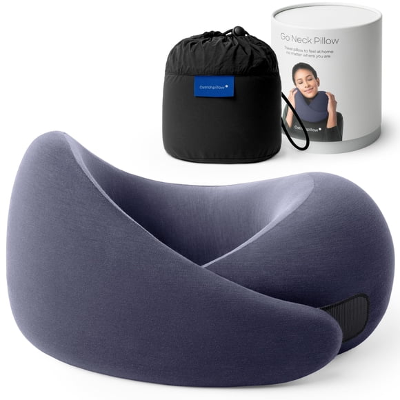 Almohada cervical OSTRICH PILLOW Go Premium Memory Foam Travel
