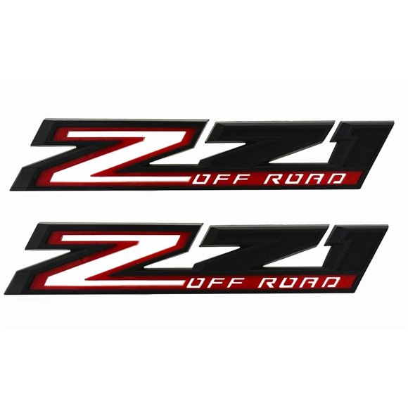 Pegatina Tomilia Z71 Off‑Road 30 x 6 cm, paquete de 2, para Silverado