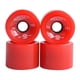 thumbnail image 4 of El Patín De La Dureza De 4x 78A Rueda Las Piezas Del Rodillo De Longboard De 70X51m M Rojo, 4 of 5