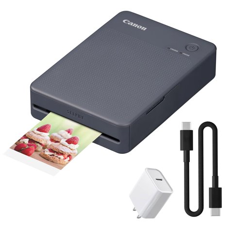 Impresora Fotográfica Compacta Canon Selphy Qx20 Gris Oscuro