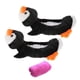 thumbnail image 3 of Cubiertas de cuchillas para patines de hielo, cubierta para patinaje, ropa elástica portátil para patines, Protector de cuchillas para patines, acceso Pingüino Púrpura, 3 of 4