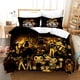 thumbnail image 1 of New Anime Bendy & Ink Machin Bedding Set Single Twin Full Size Bed Set Adult Kid Bedroom Duvetcover Set Home Textile Bed Sheets, 1 of 5