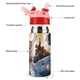 thumbnail image 3 of RatatouilleBotella de Agua con Tapa Pop Top de Un Toque, Acero Inoxidable, a Prueba de Fugas, para Deportes, Botella Infantil rosa 12 oz, 3 of 6