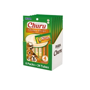 Inaba - Churu Dog Pollo 14G X4 | Pack 6 Unidades