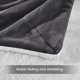 thumbnail image 5 of Manta IR Imperial Rooms Queen 229x229 cm Gris Sherpa, 5 of 7