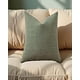 thumbnail image 4 of Pack De 2 Fundas De Cojin Jacquard Cuadrille 45x45 Cm Verde, 4 of 5
