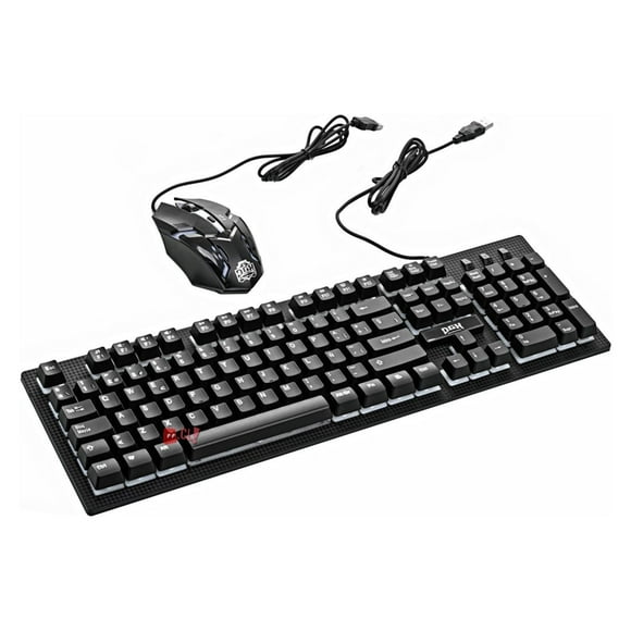 Kit Gamer Teclado Y Mouse Retroiluminado Annihilator - Ps