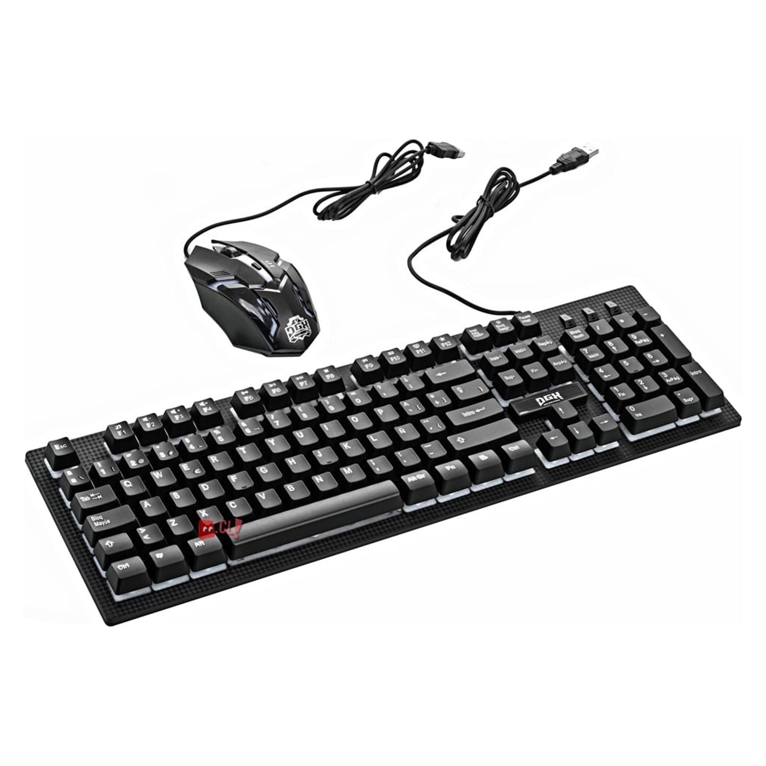 Dgx - Kit Gamer Teclado Y Mouse Retroiluminado Annihilator - Ps