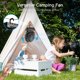 thumbnail image 5 of Ventilador de camping FRIZCOL 3 en 1 recargable 24000mAh con luz negro, 5 of 6