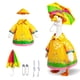 thumbnail image 1 of Set de impermeable para ganso de jardín Joyxzacp amarillo de 23 pulgadas, 1 of 7