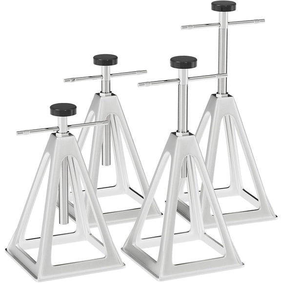 RVGUARD RV Stack Jacks, paquete de 4, estabilizadores de aluminio de 6000 lb