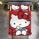 thumbnail image 1 of Hello Kitty with Red Bow 3 Pieces Duvet Cover Set Full Size Super Soft Fade Resistant Microfiber, 1 of 4