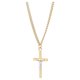 thumbnail image 2 of Collar Crucifijo Brilliance 24 in (61 cm), Baño de Oro 14k, 2 of 3
