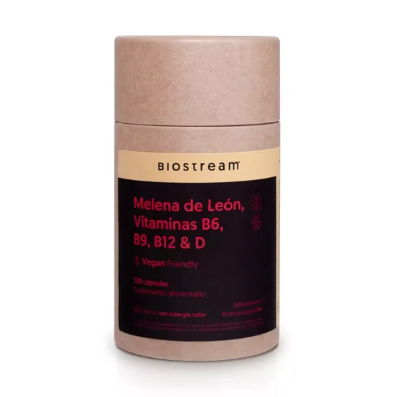 Melena De Leon + Vit B6, B9, B12 & D - 120 Caps | Biostream