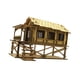 thumbnail image 5 of Rompecabezas De Madera 3D 1/72 Cabaña De Madera Para Arquitectura Modelo Mesa De Arena Diorama Estilo B, 5 of 5