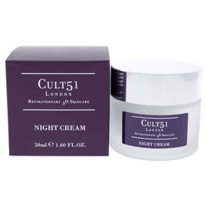 Cult51 - Crema De Noche De Para Unisex - 1,60 Oz De Crema