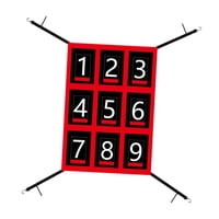 Ioensy - Almohadilla De Práctica De Tiro Con Zona De Strike De Béisbol Para Deportes Al Aire Libre, Bateo Y Lanzamiento