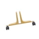 thumbnail image 1 of Soporte Divisor De Ambientes Plegable De Aleación, Base Para Baño, Uso Doméstico, Color Dorado, 1 of 5