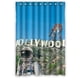 thumbnail image 1 of Cortina de ducha Hollywood Prime, juego de cortinas de baño con ganchos, tamaño 60 x 72 pulgadas, 1 of 3
