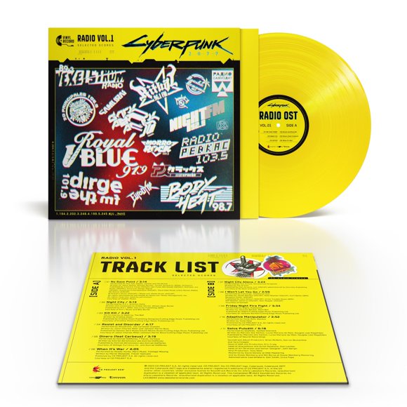 Lakeshore Records – Cyberpunk 2077 Radio Vol. 1 (Vinilo)