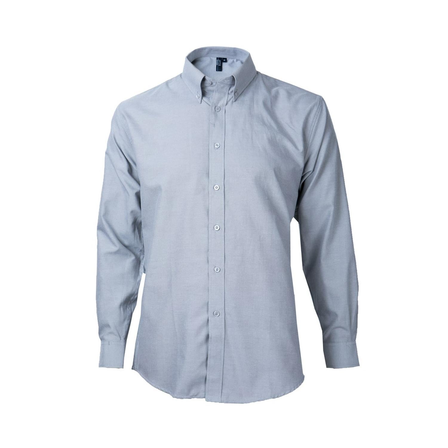 Jayson - Camisa Oxford B/suelto M/l Gris Oscuro M