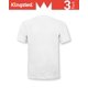 thumbnail image 4 of Camiseta Kingsted White para hombre, paquete de 3, mezcla de algodón, M, 4 of 5