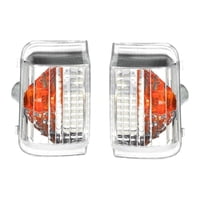 Ioensy - Lente Indicadora De Espejo Retrovisor, Reemplazo Directo Para Accesorios Fiat Ducato, 1 Par