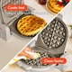 thumbnail image 3 of Máquina para hacer gofres Bella Flip-n-Store EverGood Ceramic 1000 W con leche de avena, 3 of 7