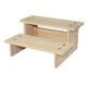 thumbnail image 2 of Soporte Elevador De Exhibición De Madera, Accesorios De Escaparate Decorativo Para Esculturas, Figuras, Hogar, 2 Capas, 20cm, 2 of 3