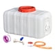 thumbnail image 4 of Tanque De Agua Reutilizable, Cubo De Almacenamiento Horizontal Para Camping, Jardín, Coche, Blanco, 47,5 Kg, 4 of 5