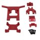 thumbnail image 3 of Torre De Choque De Parachoques Delantero De Metal Para Coche RC Para Wltoys 124018 1/12 Rojo, 3 of 5