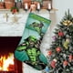 thumbnail image 1 of Calcetines de Navidad Desmarcar Flecha Verde 45cm x 32cm, 1 of 5