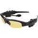 thumbnail image 2 of Gafas de sol flexibles y duraderas con auriculares estéreo, gafas de conducción ósea, para conducir, viajar, actividades al aire libre, para todo tipo de rostros (amarillo), 2 of 7