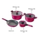 thumbnail image 4 of Bateria De Cocina 7 Piezas Soho Cherry Aluminio Forjado, 4 of 10