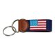 thumbnail image 2 of Llavero Huck Venture 8 cm con Bandera Americana de Punto de Cruz, 2 of 9