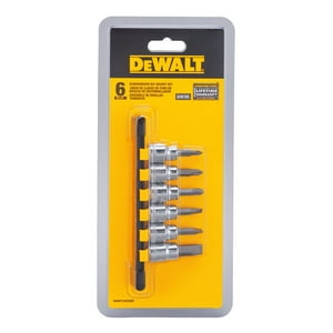Dewalt - Juego De Puntas De Enchufe Y Destornillador Dwmt 3 8 Dr 6Pc
