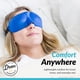 thumbnail image 3 of Kit de antifaz para dormir Dream Essentials Contorneado Azul para viaje, 3 of 9