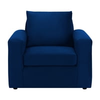 Bodevir - Sofa Kendy 1C Felpa 30 Azul Marino