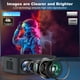 thumbnail image 3 of [Electric Focus] Proyector Wifi 5G con Bluetooth nativo Proyector 1080P, Proyector Full HD 13000L compatible con 4K, Tecnología LCD Cine en casa, 3 of 6