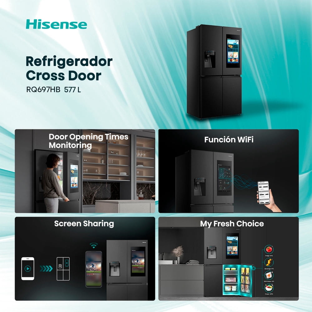 Hisense RQ697HB Negro, foto 7
