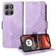 thumbnail image 1 of Carcasa FOXDOCK Motorola Moto G15 de cuero PU, diseño acolchado clásico, protección contra caídas y rayones, 1 of 5
