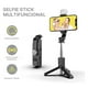 thumbnail image 4 of Baston Selfie Stick con luz Control Bluetooth iPhone Android Tripode Negro, 4 of 6