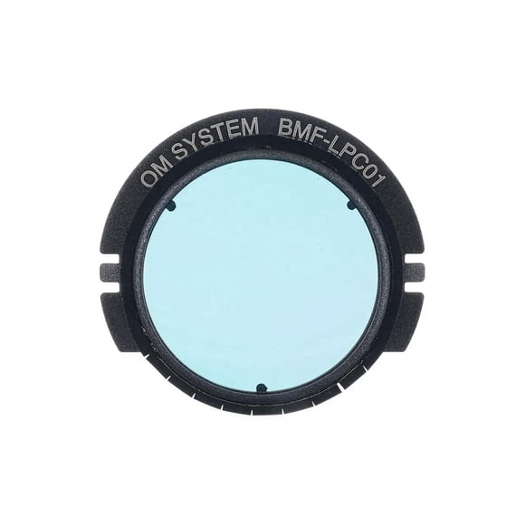 Filtro de supresión de contaminación lumínica artificial para montaje en cuerpo OM SYSTEM BMF-LPC01