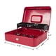 thumbnail image 4 of Caja de efectivo KYODOLED 30x24x9 cm Rojo XL con cerradura y bandeja, 4 of 7